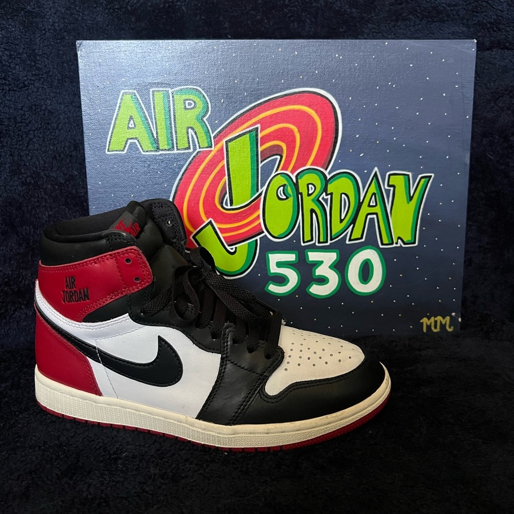❌SOLD❌Jordan 1 High ‘Black Toe Reimagined’